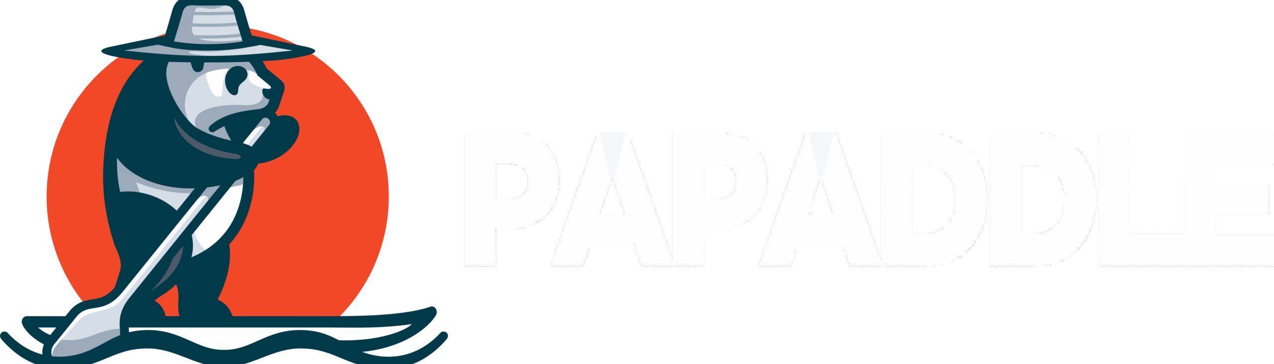 Logo "Papaddle" blach